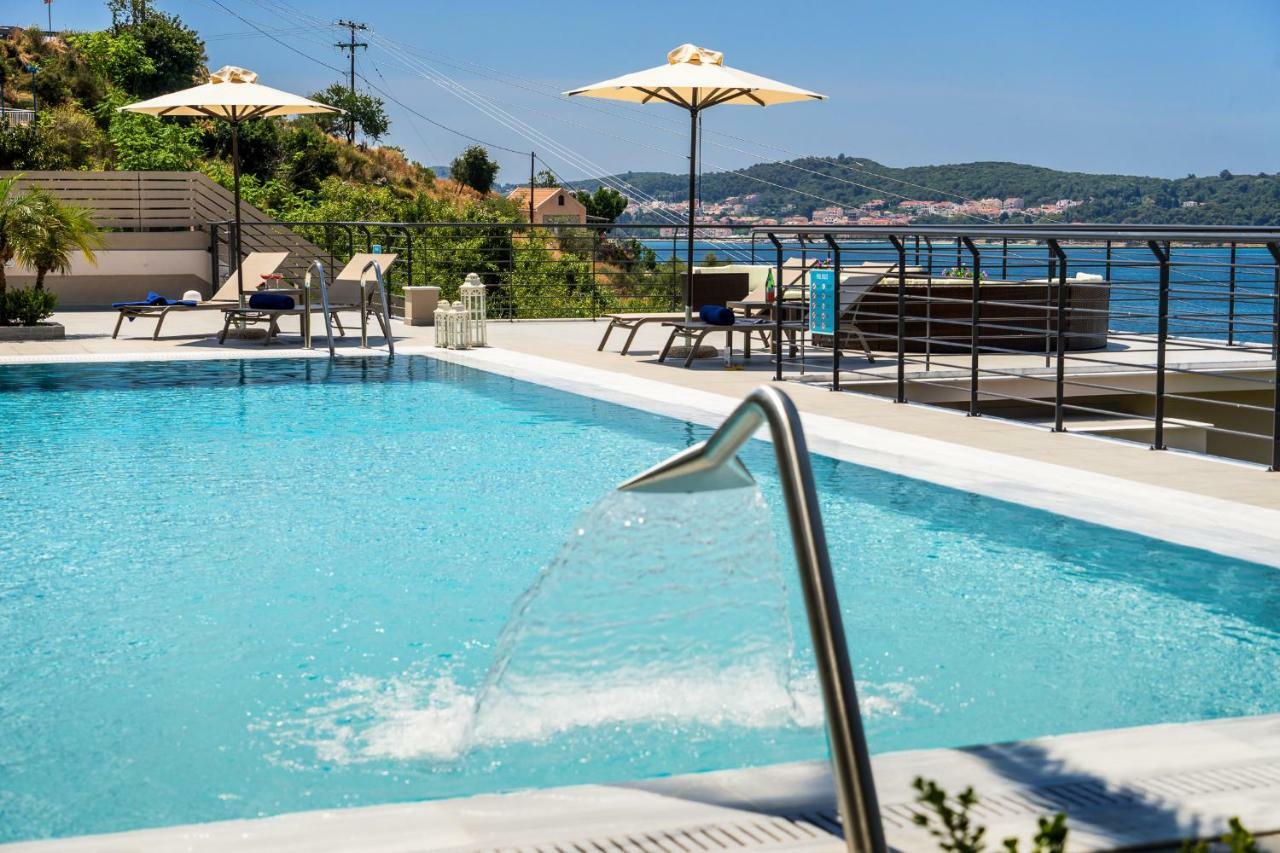 Melina Apartments Pool View Аргостоліон Екстер'єр фото