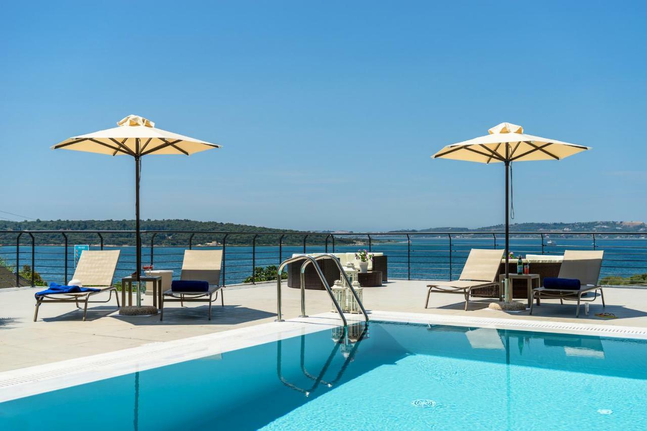 Melina Apartments Pool View Аргостоліон Екстер'єр фото